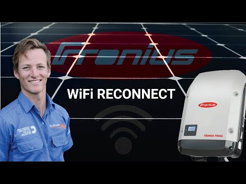 Fronius WiFi | How to Re-Connect Your Solar Inverter to a WiFi Network | 2020