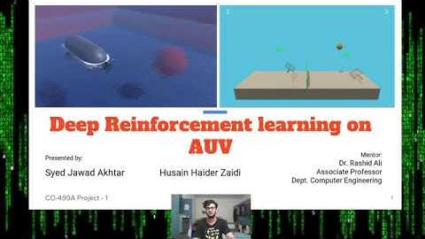 Deep Reinforcement Learning on Autonomous Underwater Vehicles