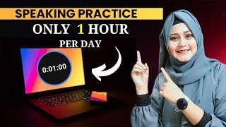 English Fluency In Just 1 Hour A Day - Complete English Speaking Routine I Learn with shalima