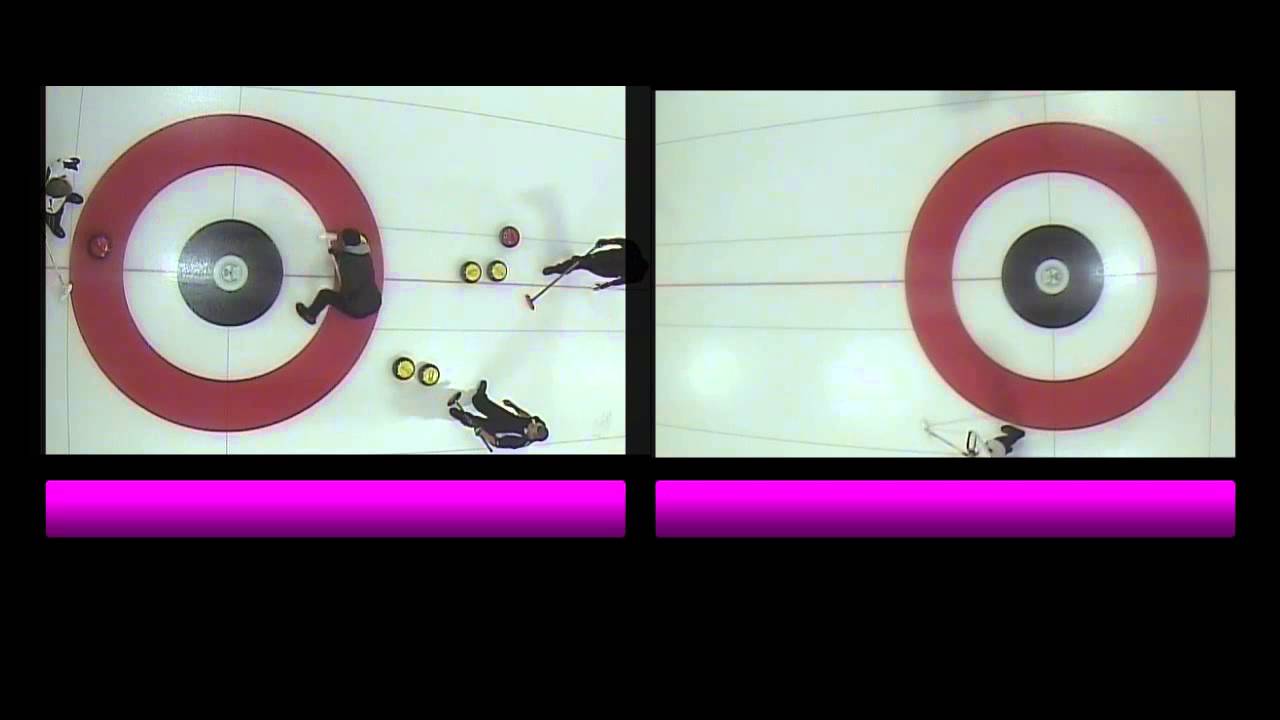 Broomstones Jr Bonspiel Draw 5 Overhead Sheet 3 Draw 5 YouTube