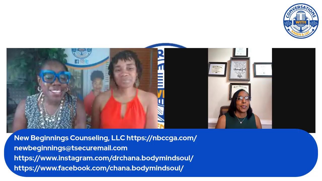 Mental health talk with Dr. Chana Mental health talk with Dr. Chana