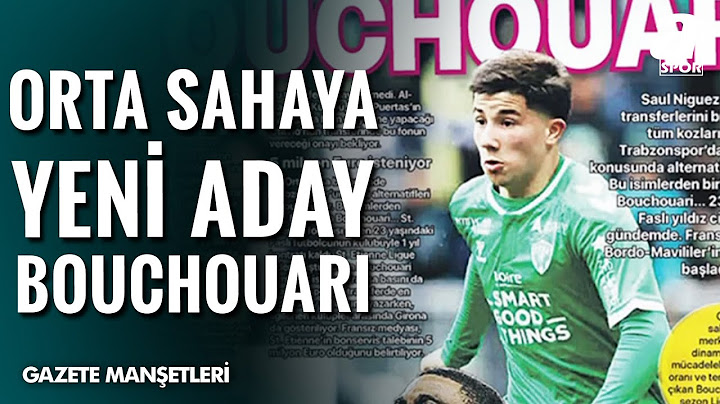Trabzonspor'da Orta Sahaya Yeni Aday: Bouchouari! / A Spor / Sabah Sporu / 19.07.2025