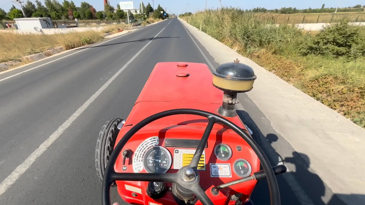 Мы отправились на тракторе! Перевезли сельхозтехнику | Мэсси Фергюсон | Фермерский влог #3