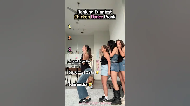 Ranking Funniest CHICKEN Dance Prank #chickendance