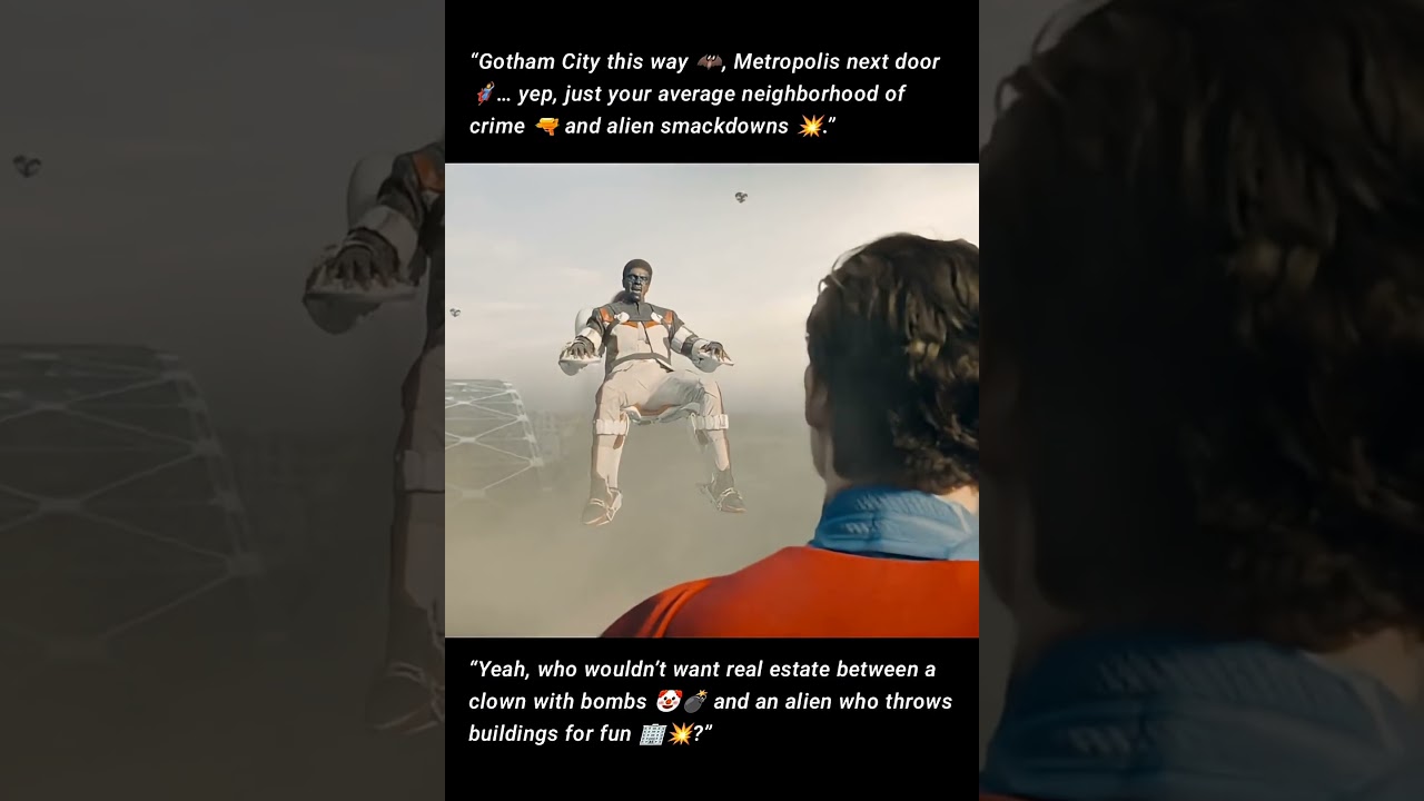 Gotham vs Metropolis: Living Between Batman’s Chaos 🦇 & Superman’s Smackdowns 🚀 | DC Movies