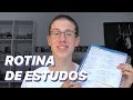 MINHA ROTINA DE ESTUDOS ATÉ O 1000 NO ENEM | Lucas Felpi