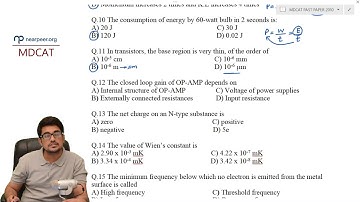 Nearpeer MDCAT Physics Full Length Paper (FLP) Demo Video 2