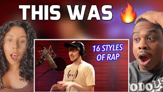 16 STYLES OF RAPPING (J.COLE, MGK, TYLER THE CREATOR \& MORE)