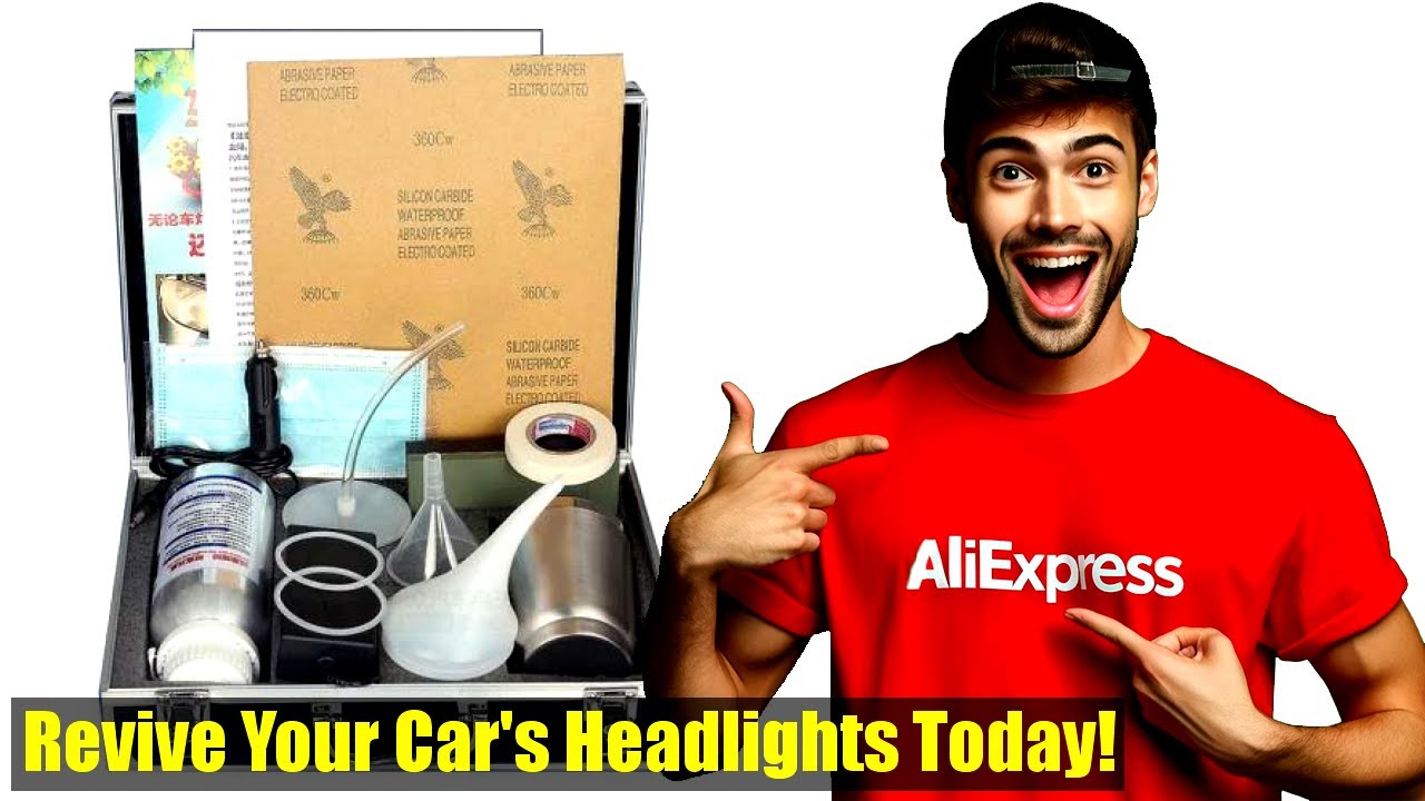 Revamp Your Ride: Car Headlight Restoration Polish Kit Review