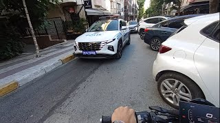 Poli̇slerle Göze Göze / Nk250 Ile Caddelerdeyi̇z..