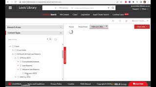 Navigating the LexisNexis Table of Contents 2023