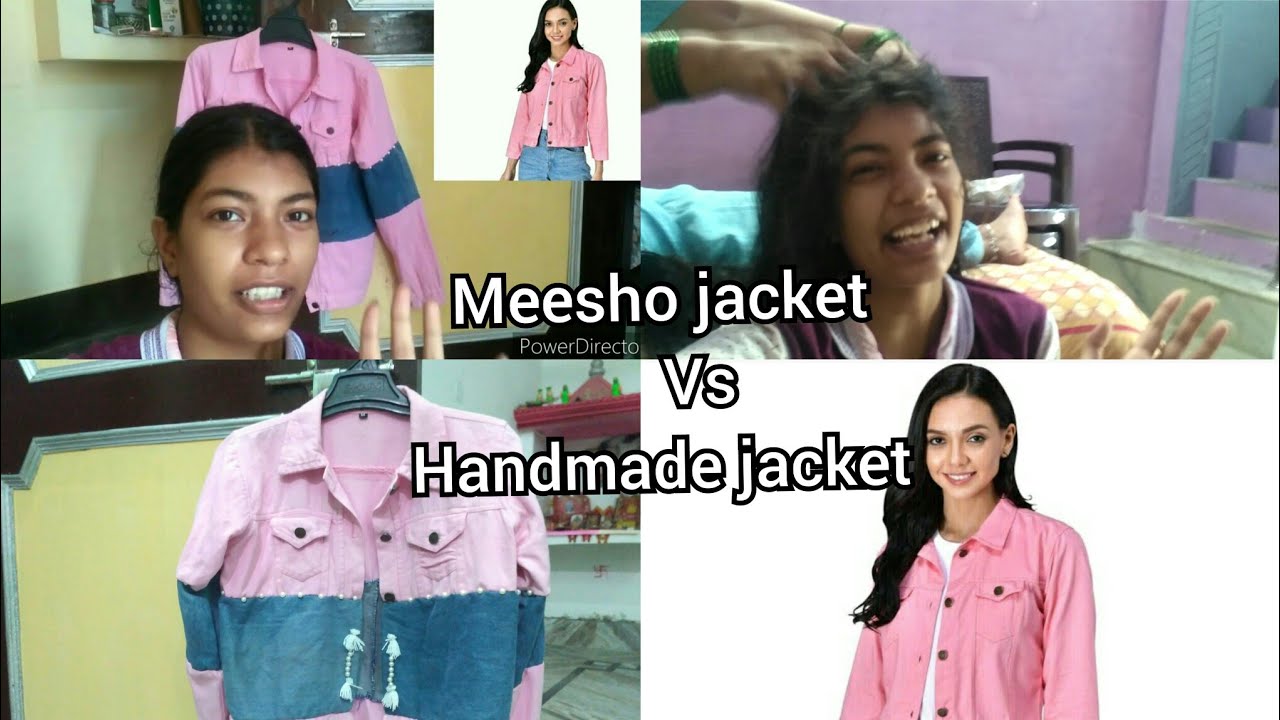 Banai Handmade Jacket Meesho vs Handmade Jacket Shrishti Singh