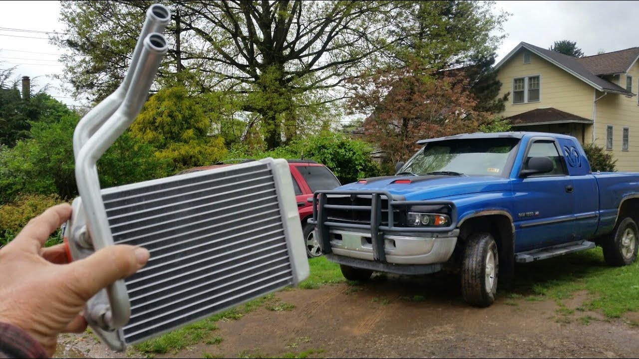 Dodge Ram Heater Core Replacement. - YouTube