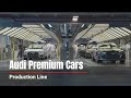 Audi premium cars production line  audi factory tour in germany