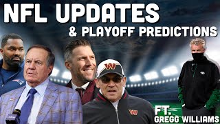 NFL Coaching Updates & 2023-24 Playoff Bracket with Gregg Williams