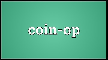 Coin-op Meaning