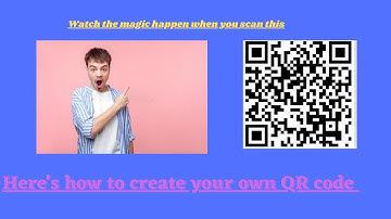 How to create and customize your own QR code in just 2 minutes