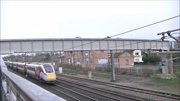 VTEC class 800 IEP Passes Retford
