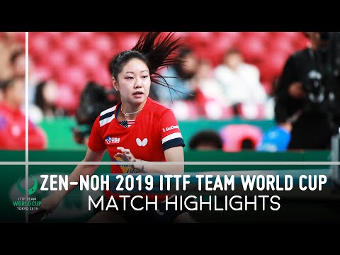 Kasumi Ishikawa vs Zhang Lily | ZEN-NOH 2019 Team World Cup Highlights (Group)