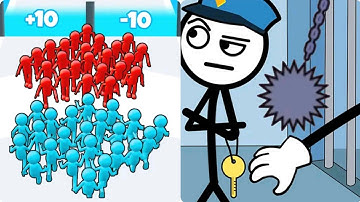 Join Clash 3D vs Thief Puzzle Satisfying ASMR Gameplay (Android,ios) (New Update)