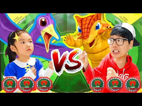 ¡La historia <strong>de</strong> boram y dinosaurios! a <strong>finger</strong> estar atrapado en la casa y aprenden a escapar