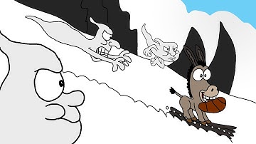 Ice Age (Yellow Dodger) Part 19- Ghosts Chase Donkey and Luigi/Final Boss