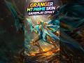 Granger M7 prime skin gameplay effect and one special effect 😱😱😱😱😱😱😱#mobilelegends #mlbb