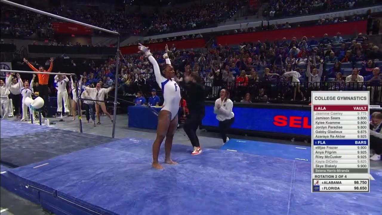 Selena Harris Bars Florida vs Alabama 2026 9.900