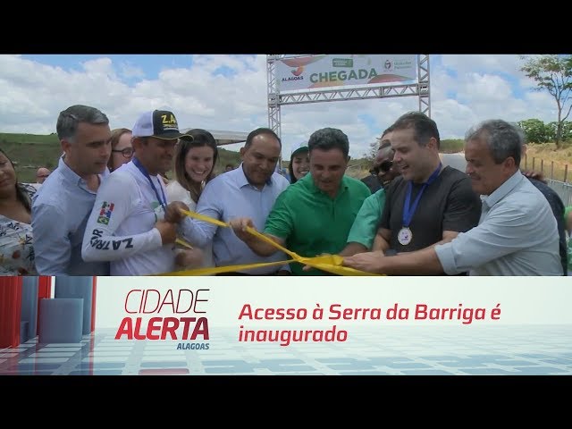 Cidade Alerta Alagoas Acesso à Serra da Barriga é inaugurado em União dos Palmares - TNH1