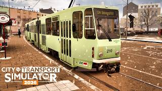 City Transport Simulator 2026 ! Tatra KT4D DLC launches June 30 ! 4K Ultra HD | GAMEPLAY ! screenshot 4