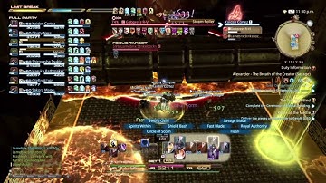 Final Fantasy XIV a10s kill PLD PoV