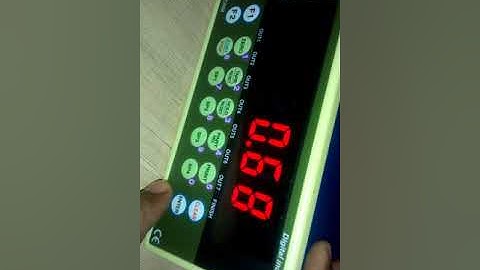 Si 410 weight indicator calibration