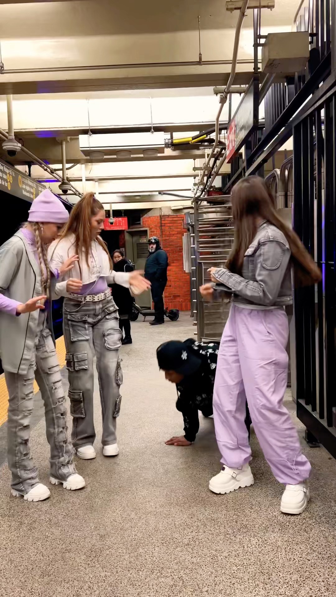 Caught a VIBE in the SUBWAY! ??? @Shafar_sjc | Triple Charm #Shorts