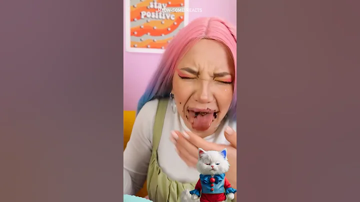 Watch the video about SPONGE PRANK 😹 Fake food #reverse