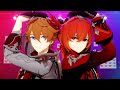 【MMD Genshin Impact】 놀이 - Naughty 【Childe x Diluc】