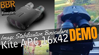 Demo: Kite APC 16x42 Image Stabilised Binoculars | Image Stabilization Binoculars Example Video