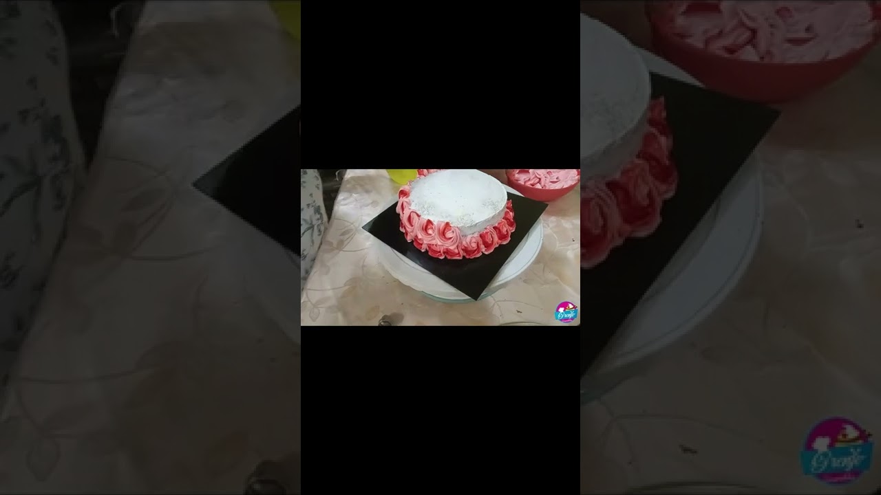 Kulfi Flavored Rose Design Cake 