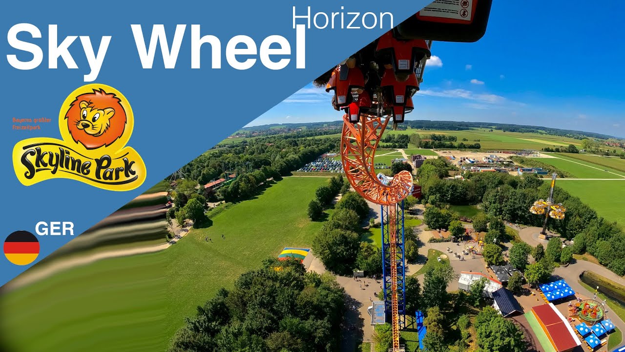 Sky Wheel Horizon Allgäu Skyline Park | Maurer Rides Onride POV [2k ...