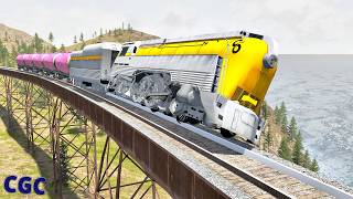 Beamng Drive Steam Train Crashing