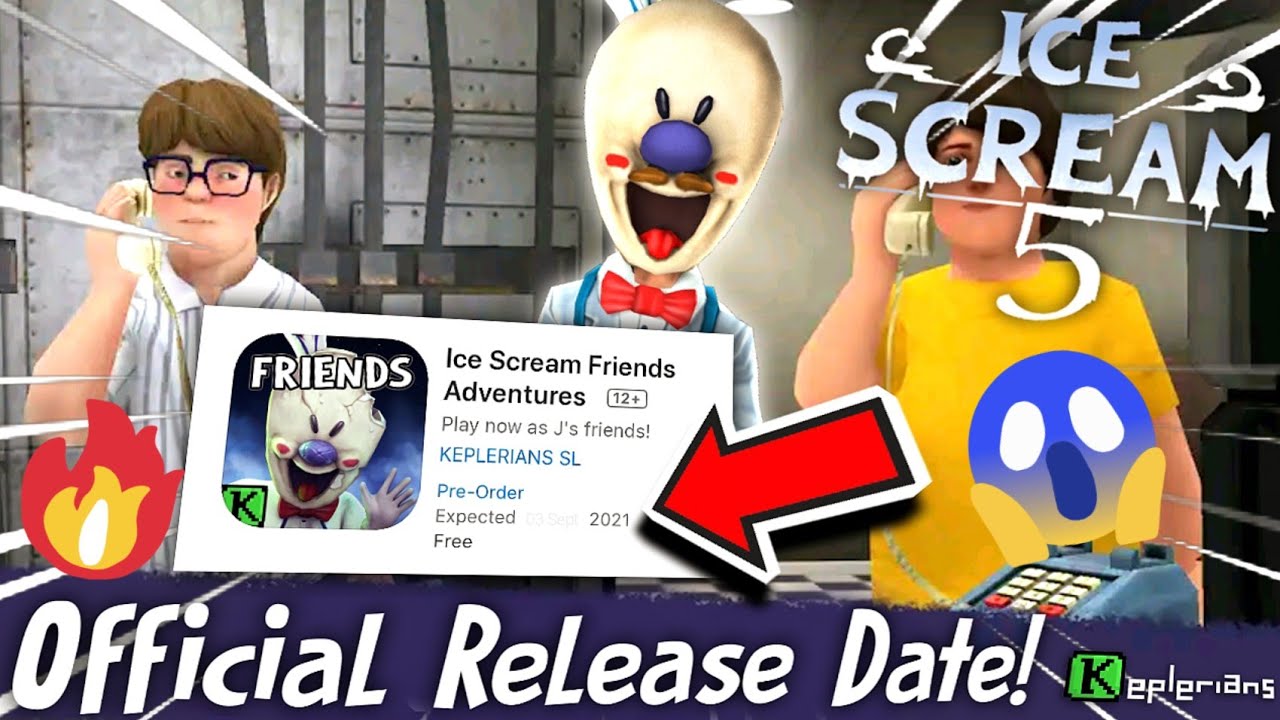 Official RELEASE DATE Of Ice Scream 5!!!(Confirmed) | Ice Scream 5 Release Date | Keplerians