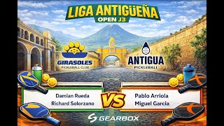 Jornada 3   Damian Rueda y Richard Solorzano vs Pablo Arriola y Miguel García