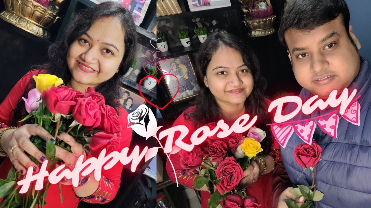Happy Rose Day 🌹|| Rose Day Special VLOG ||7 feb Rose Day  ||Valentines day celebration 