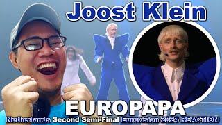 Joost Klein - Europapa - Netherlands Second Semi-Final Eurovision 2024 REACTION
