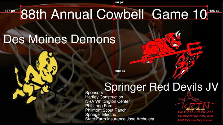 88th Annual Cowbell   Game 10 Springer JV v Des Moines