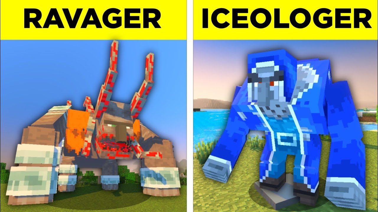 Minecraft Build Mutant 47 Mob Mutant Yang BELUM Pernah Kalian LIHAT Di Minecraft - YouTube