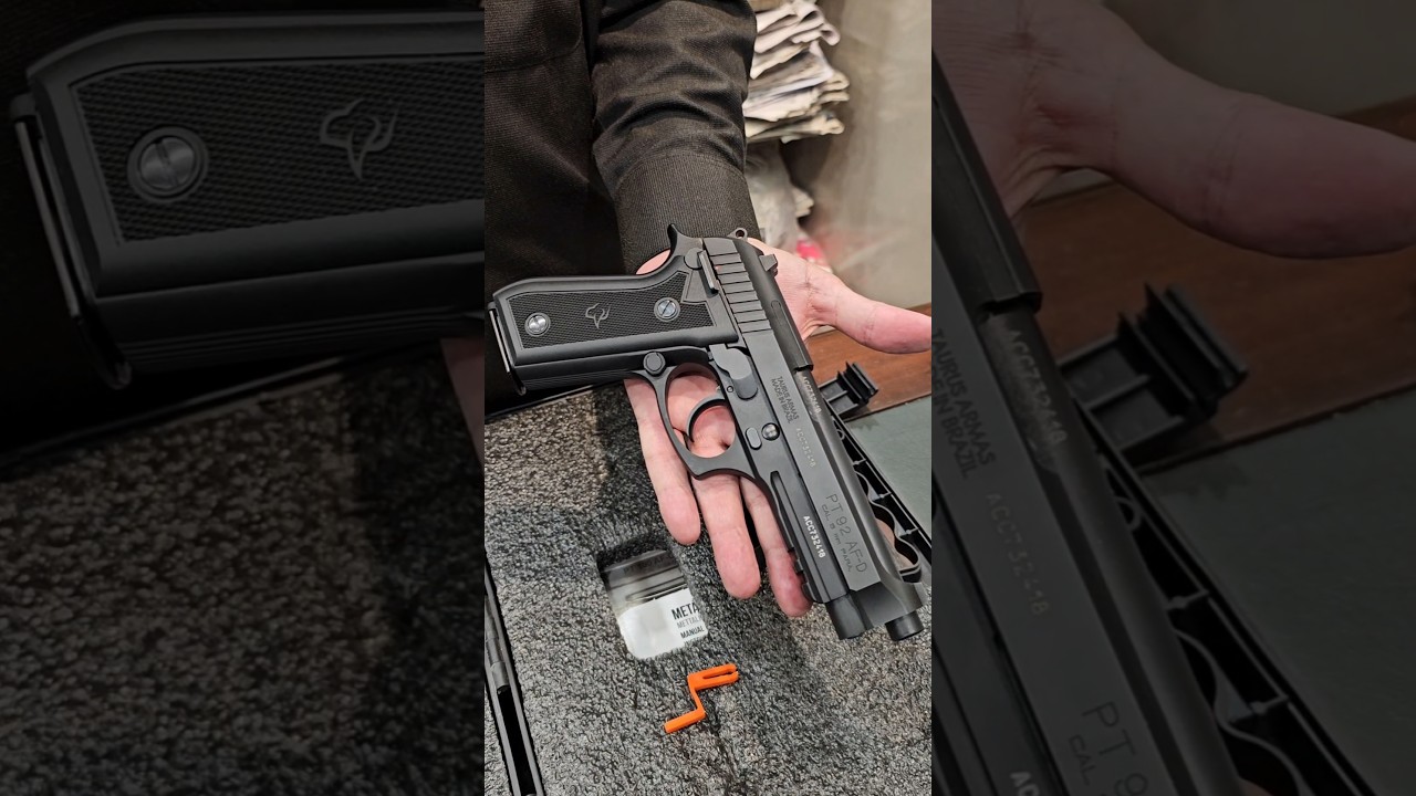 9mm Taurus PT92 AF-D Pistol. 