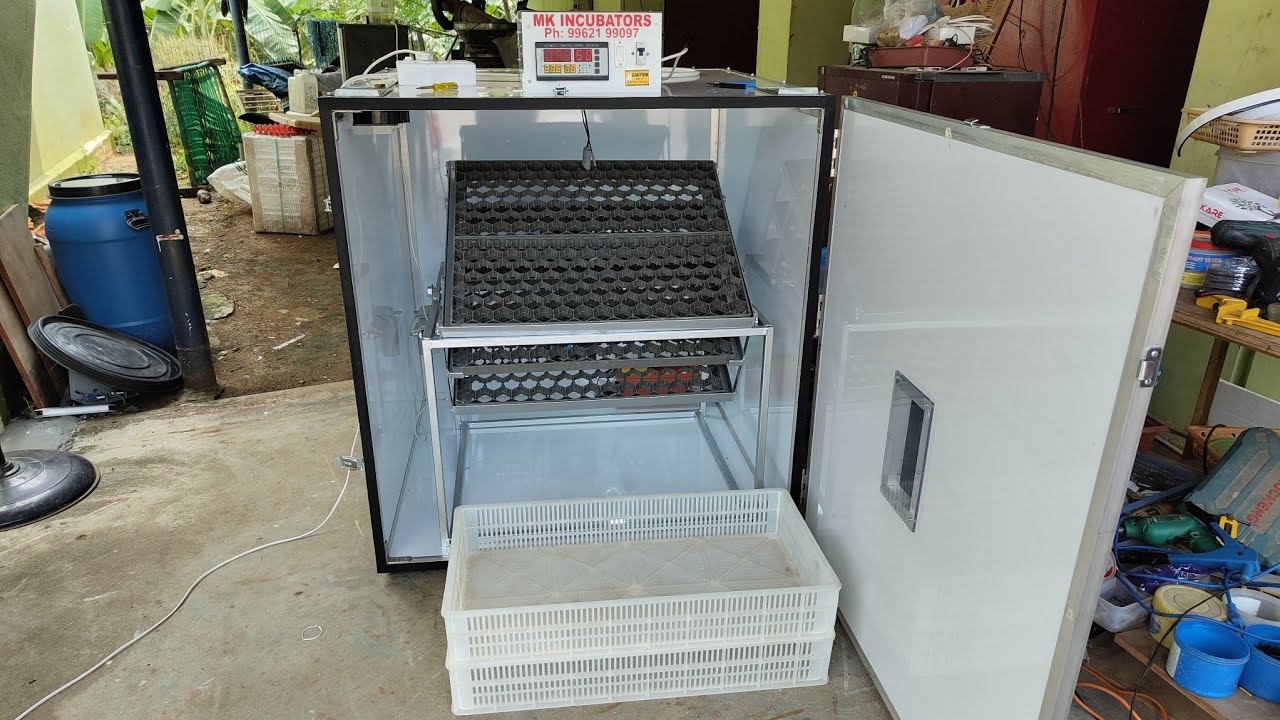 600 eggs fully automatic incubator 