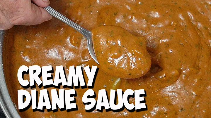 Creamy Diane Sauce  Quickest recipe!