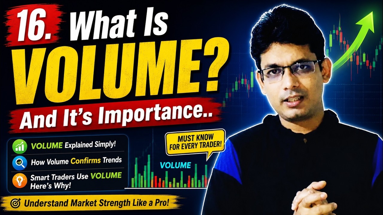 16 What Is Volume And Why It Is Important In Trading IN HINDI By