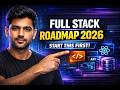 complete Full Stack Developer Roadmap step-by-step#FullStackDeveloper#WebDevelopment#CodingRoadmap